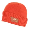 Big Sky Wool Beanie Simms Orange