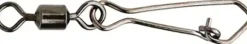 Black Rolling Swivel + Hook Snap