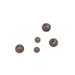 C - Tec Rubber Beads - Brown