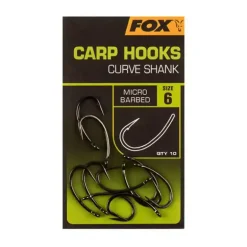 Carp Hooks Curve Shank