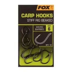 Carp Hooks Stiff Rig Beaked
