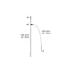 Distance Clip Down Rig - Haak: 1/0