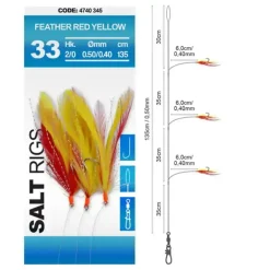 Feather Red Yellow - Salt Rig 33