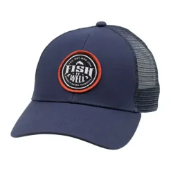 Fish It Well Trucker Cap - Dark Moon
