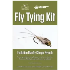 Flymen Fly Tying Kit - Nymph-Head Evolution Mayfly Clinger Nymph