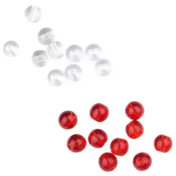 Glass Bullet Weight Beads