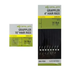 Grappler Hair Rigs - Barbless