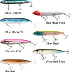 Heddon Super Spook - Blue Chrome (SW)
