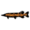 It Only Counts On Fly Sticker
