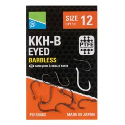 KKH-B Eyed Barbless Hook