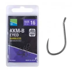 KKM-B Eyed Barbless Hook