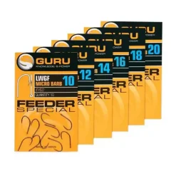 LWG Feeder Special Eyed Hooks - Barbed