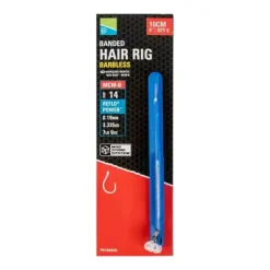 MCM-B Banded Hair Rigs - Barbless