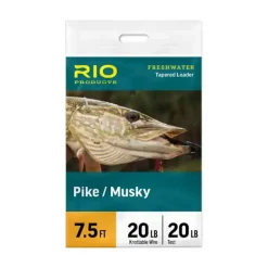 Pike/Musky Leader - 7,5 ft/2,3 m - 30 lb