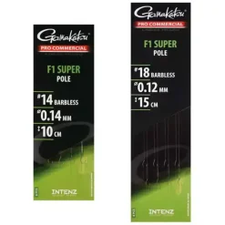 Pro Commercial F1 Super Pole Ready Rigs - Barbless