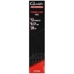 Pro Commercial Power Carp Pole Ready Rigs - Barbless