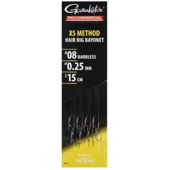 Pro Commercial XS Method Hair Rig Bayonet - Barbless
