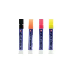 SA Indicator Marker Set - Black/Chartreuse/Orange/Pink