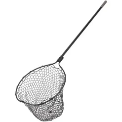 W3 C&R Full Rubber Mesh Landing Net