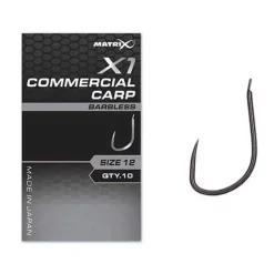 X1 Commercial Carp Hooks